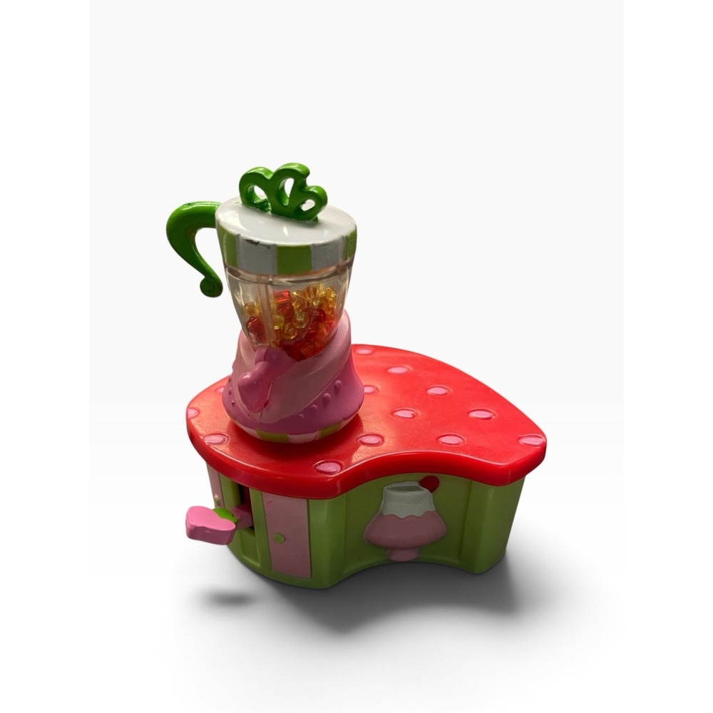 Strawberry Shortcake Table w/ Blender Juicer Mixer 2008 Doll Accessory SSC Toys